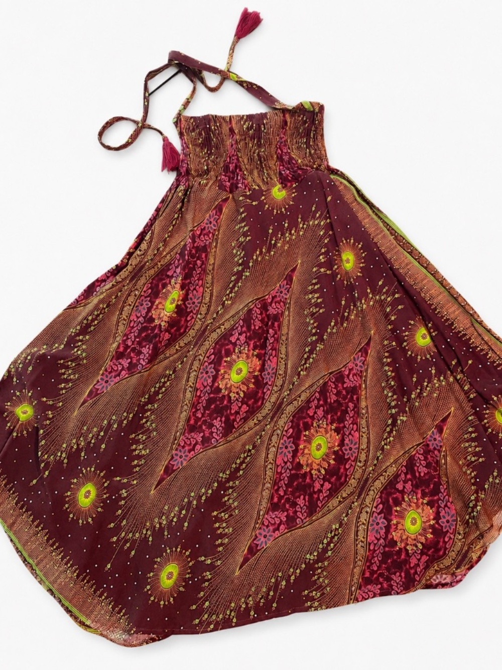 Summer Boho Convertible Dress/Skirt (S/M)